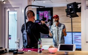 Hinter der Kamera bei Telekom Live Streaming Event