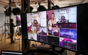 Hinter den Kulissen des Live-Streaming-Events