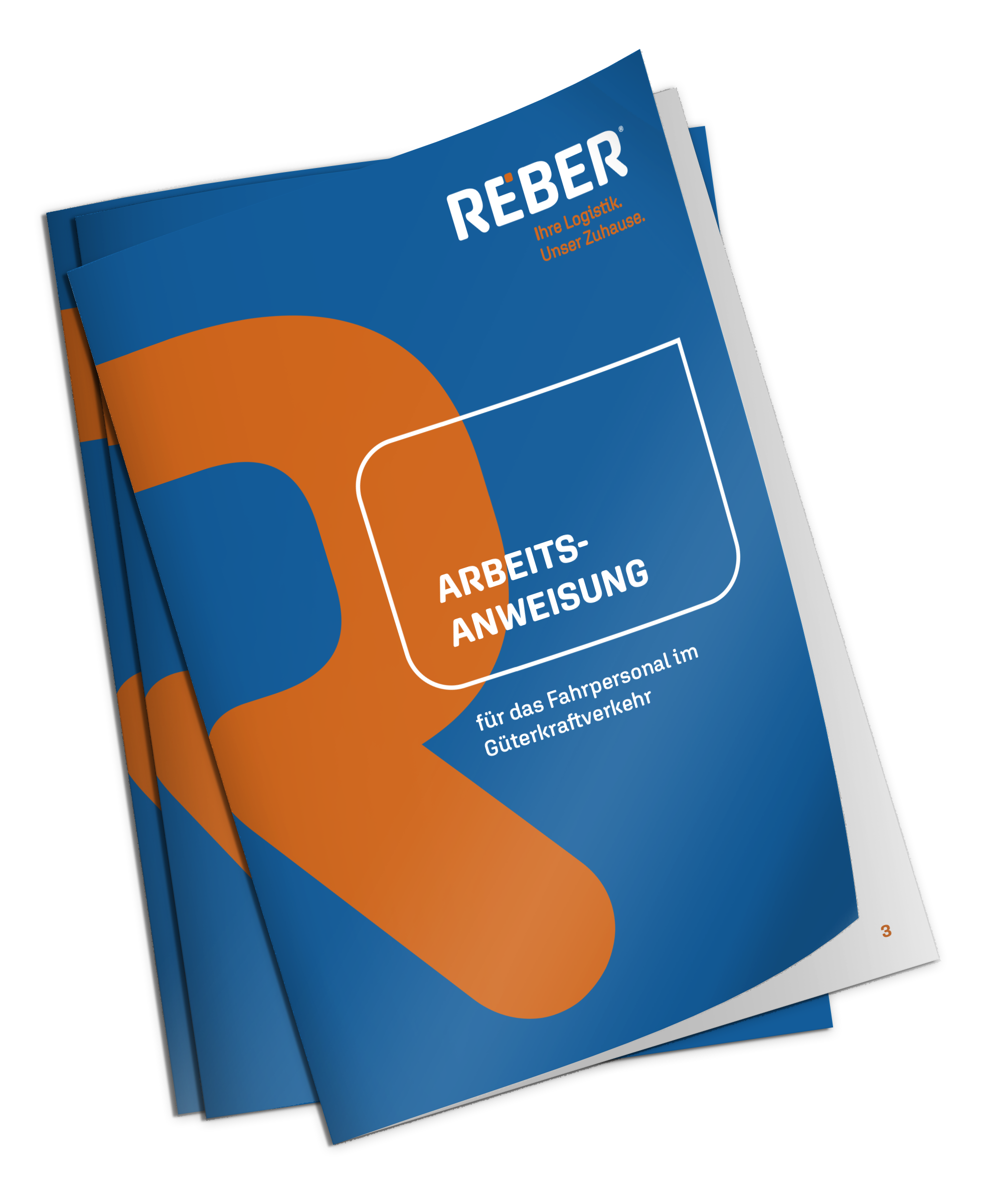 Ein REBER Logistik Booklet zu Arbeitsanweisungen