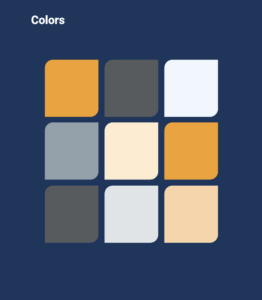 Die Farbpalette für System Alliance Europe.