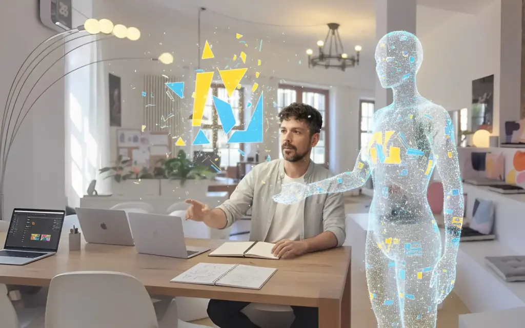 KI generiertes Bild von Geschäftsführer Wieland.