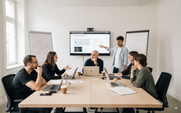 KI generiertes Bild für den KI-Workshop